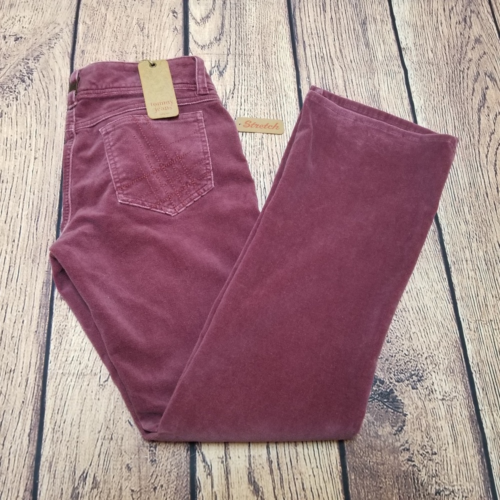 Tommy Jeans Bootcut Size 7 | NEW Corduroy Stretch - Picture 1 of 7